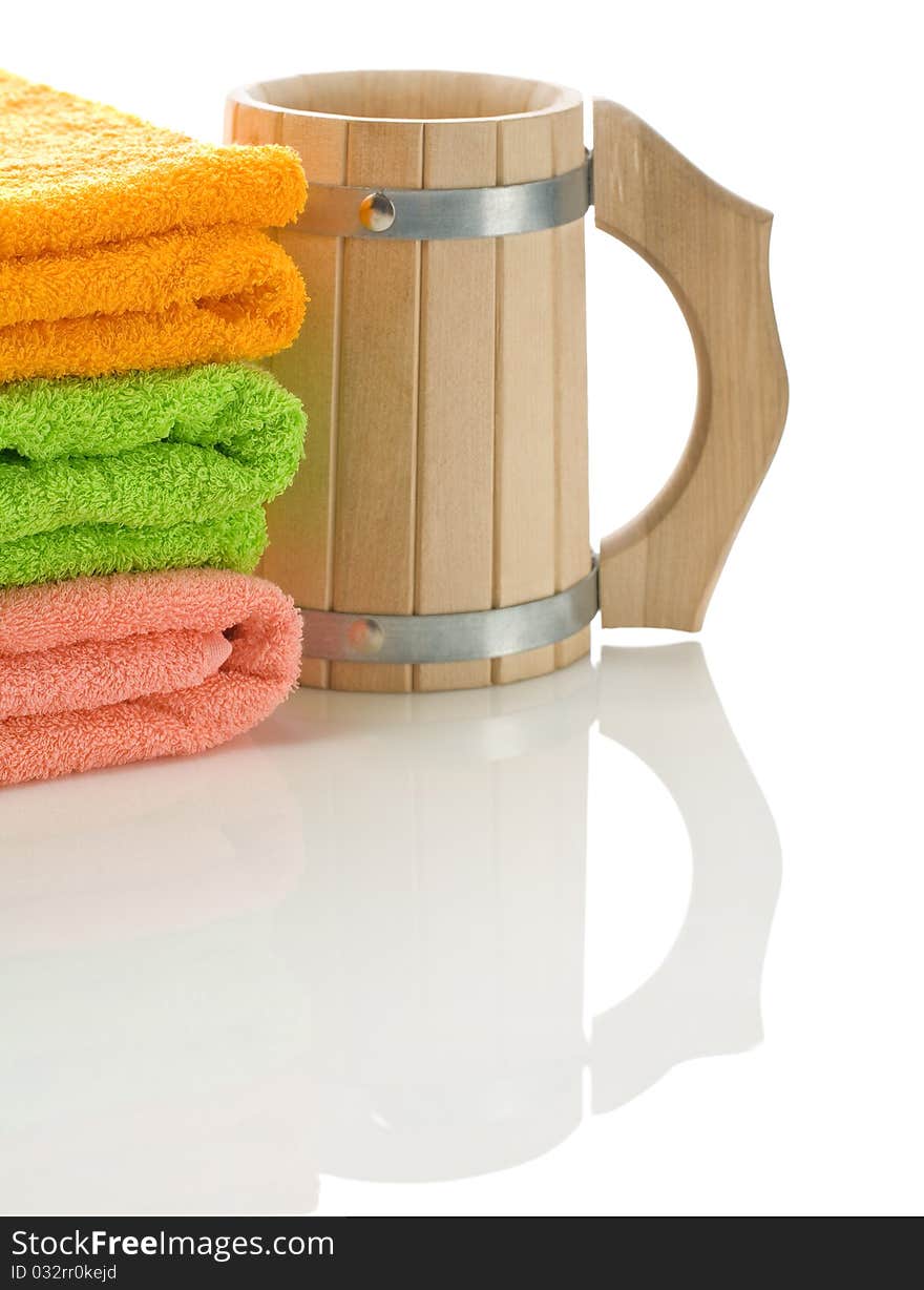 Mug with towels