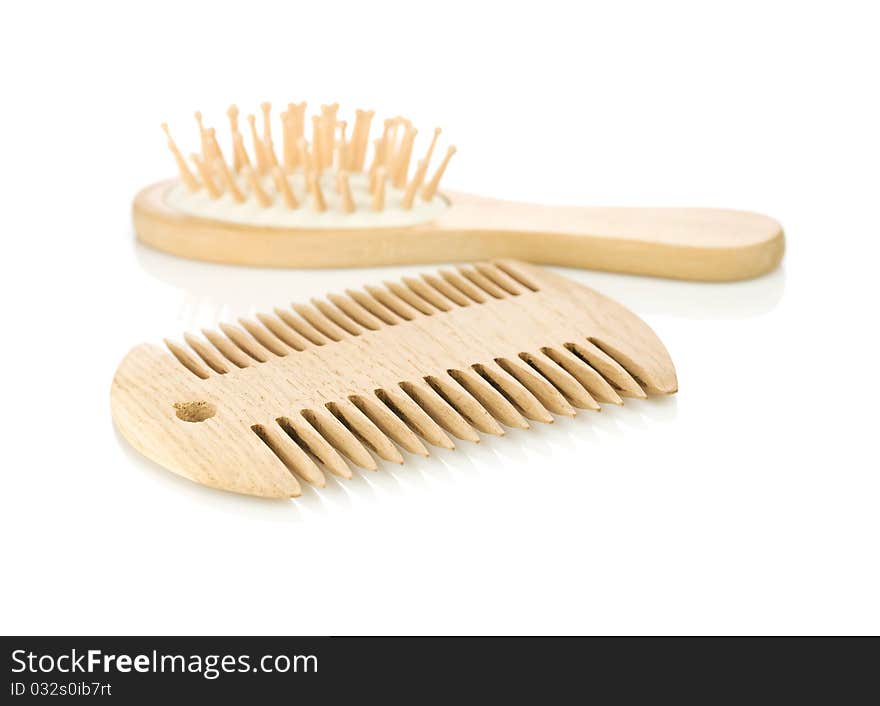 Double-sided Comb With Hairbrush