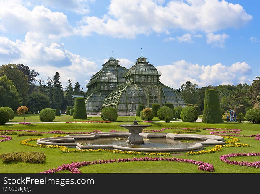 The Palmenhaus at palace Schoenbrunn, Vienna Austria