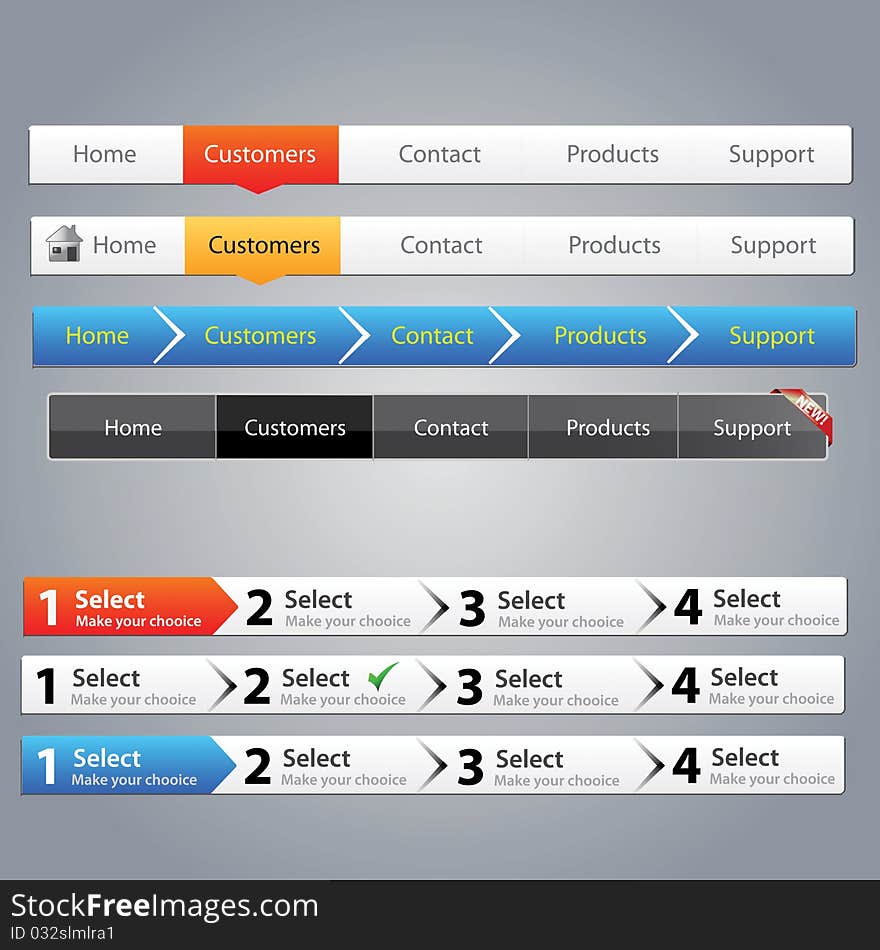 Navigation menus