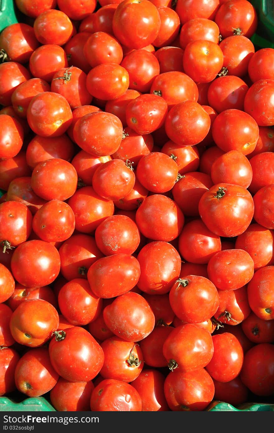 Background Of Tomatoes