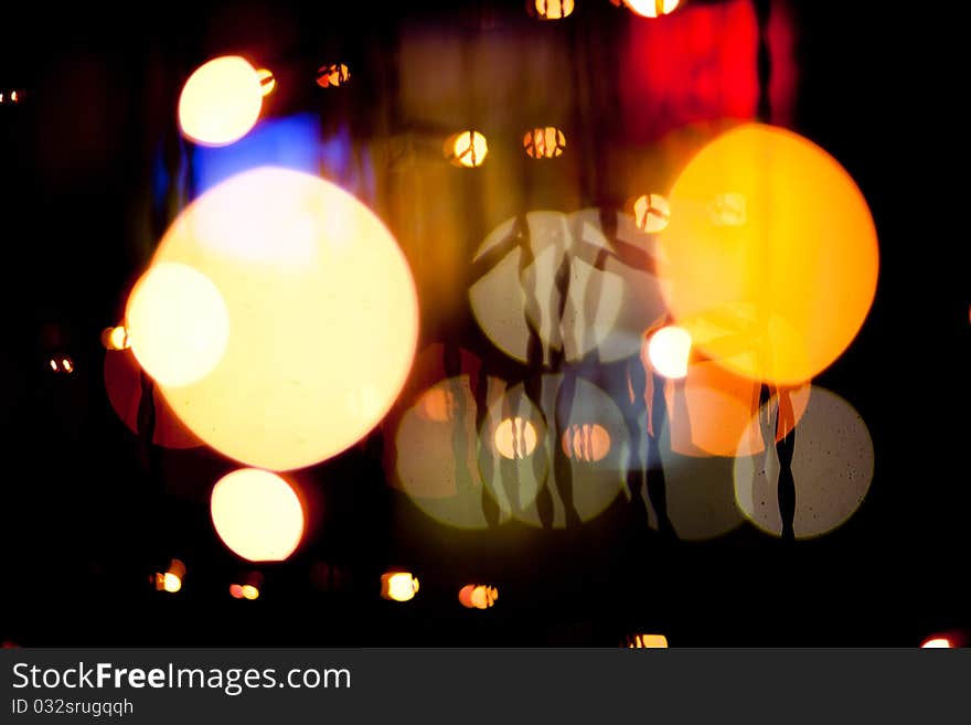 Golden Christmas lights abstract homogeneous background. Golden Christmas lights abstract homogeneous background