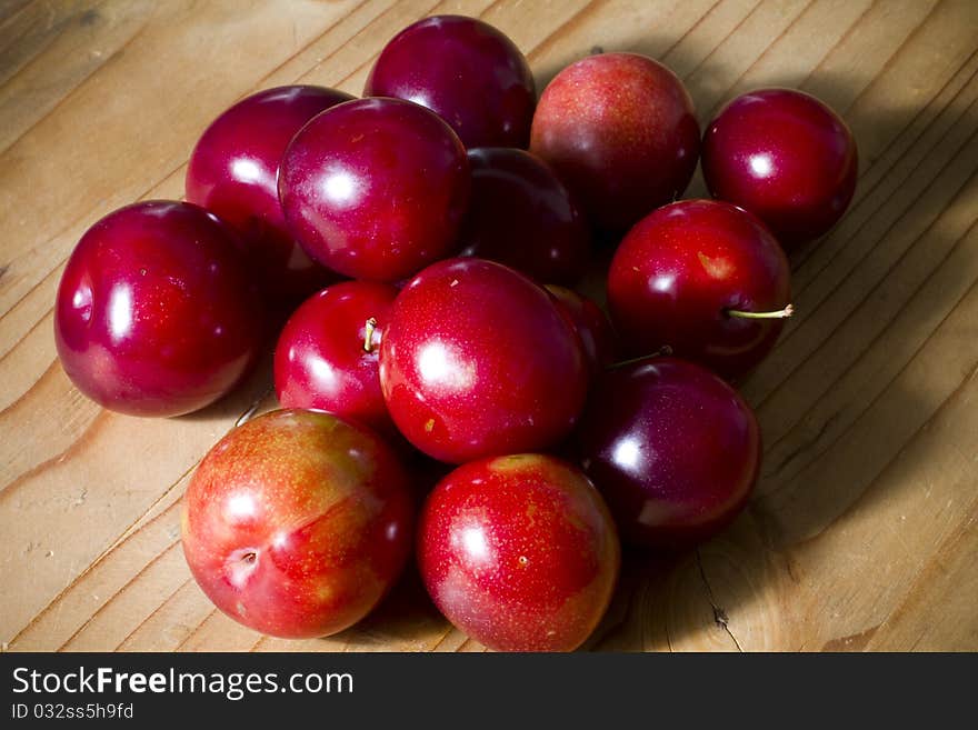 Organic Red Cherries