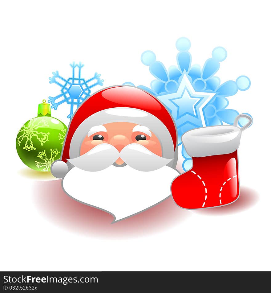 Christmas decorative design illustration vector. Christmas decorative design illustration vector