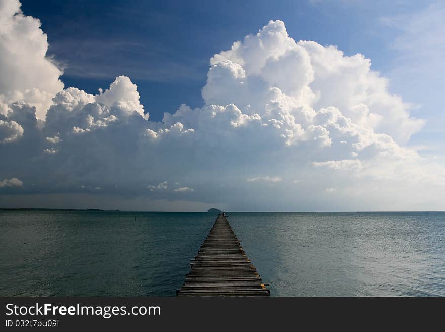 Ocean Pier landscape