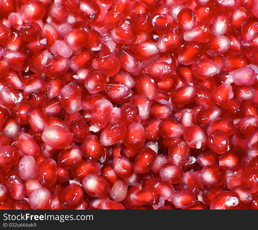 Pomegranate Seed Texture