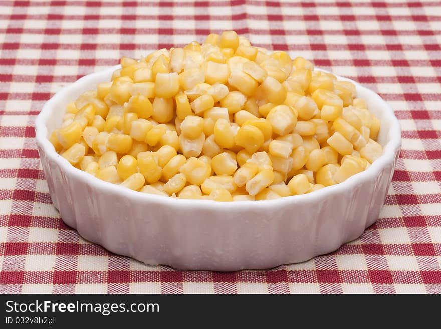 Canned corn