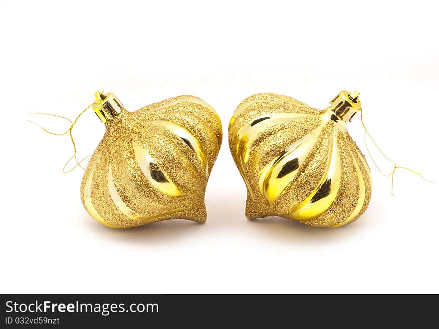 Two yellow globes