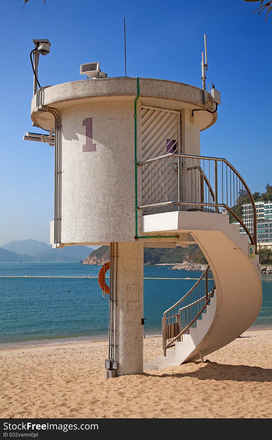 Lifeguard tower