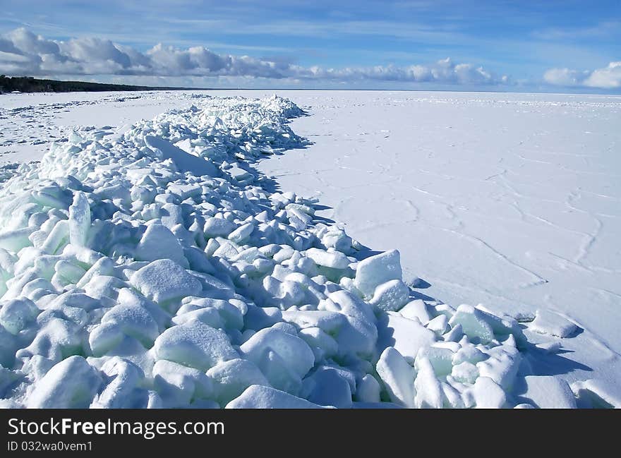 Frozen Gulf