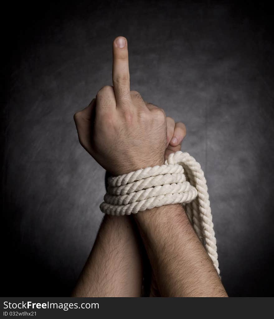 Hands With A Rope