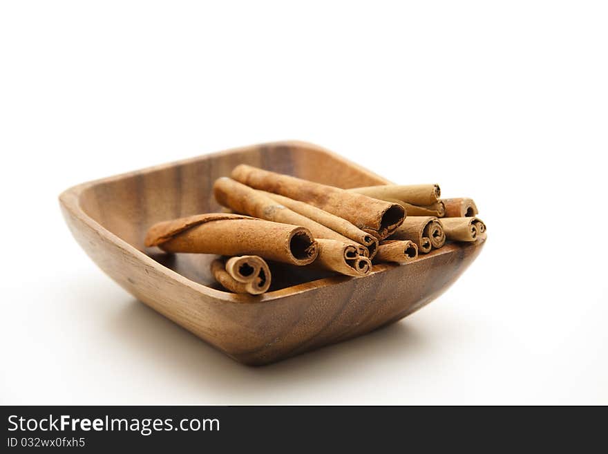 Cinnamon poles in the bowl