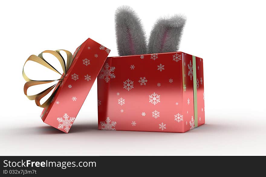 Rabbit Present Box