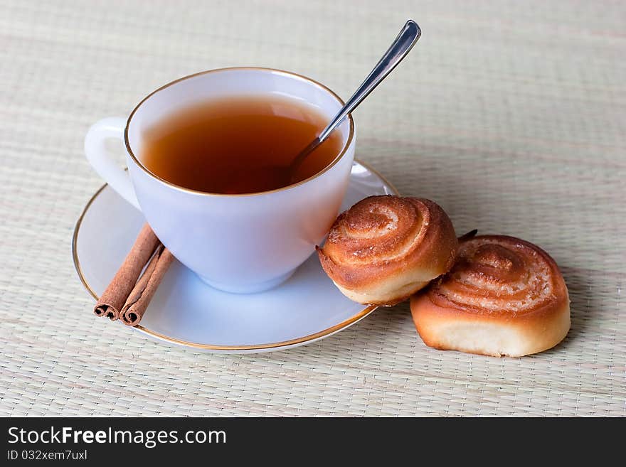 Tea with cookies