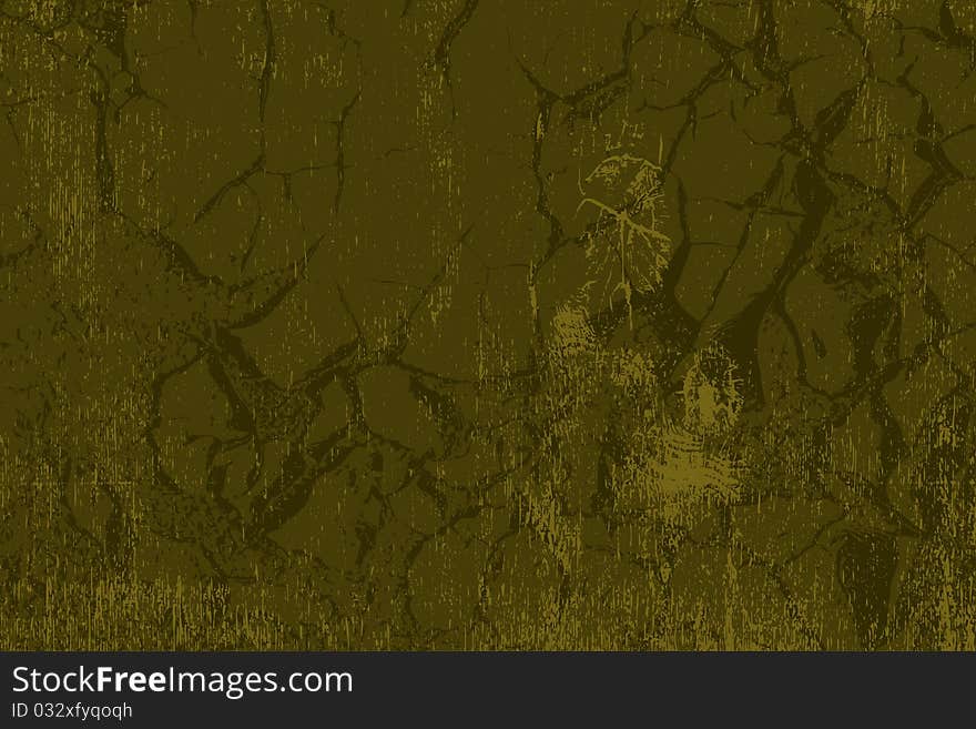 Brown texture with grunge scrawls, illustration. Brown texture with grunge scrawls, illustration