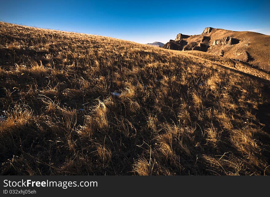 Mountain landscape in beijing's suburbs,china.