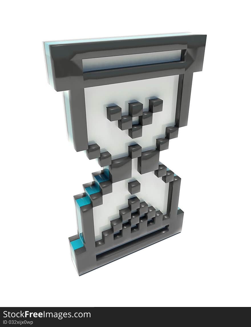 3D pixel clock