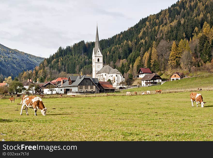 Austria In The Alps