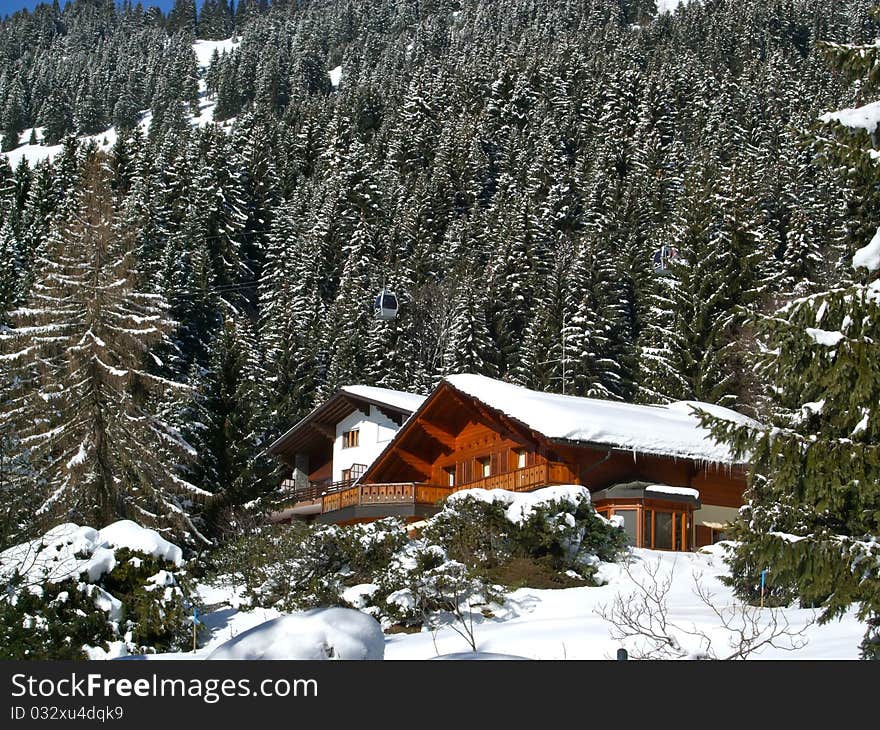 Swiss holiday cottage in Switzerland