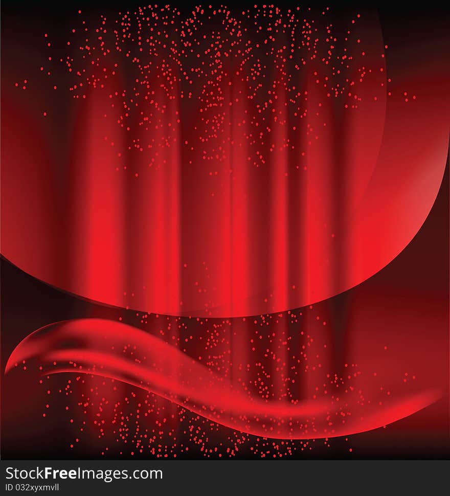 Red abstract background