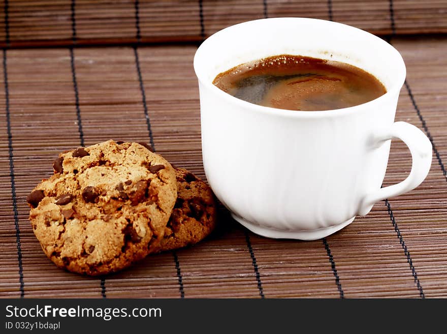 Coffee and biscuits