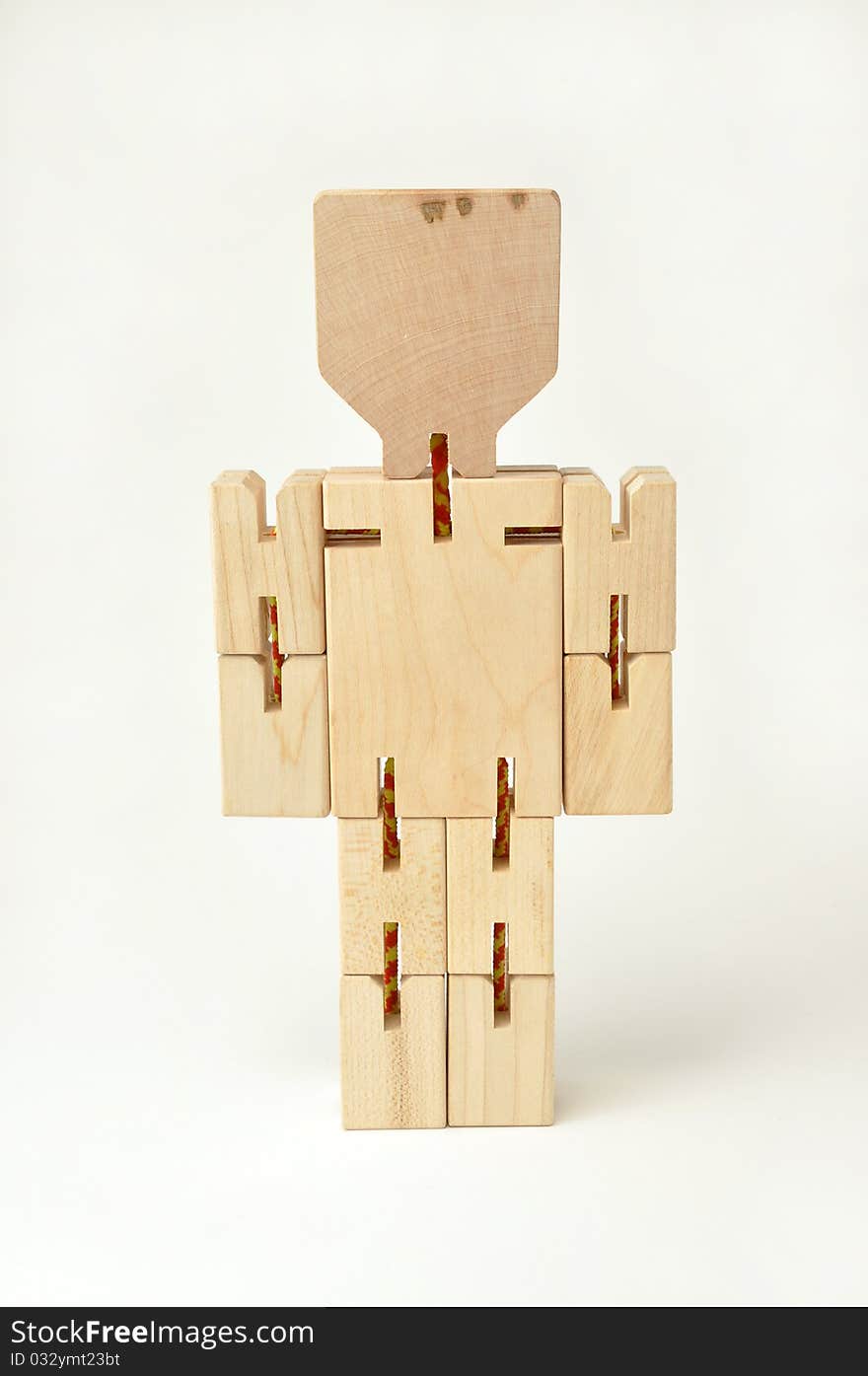 Standing Wooden Figure