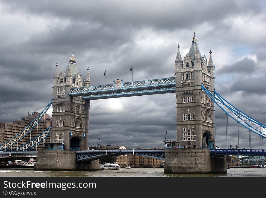 An image of Tower Bridge in London UK