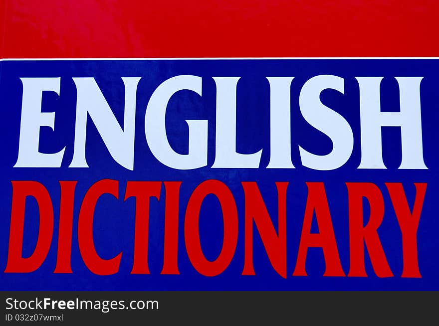 English dictionary