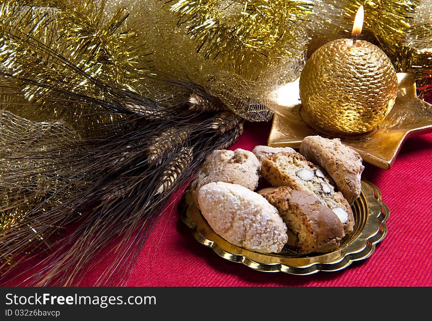 Biscuits And Golden Candle