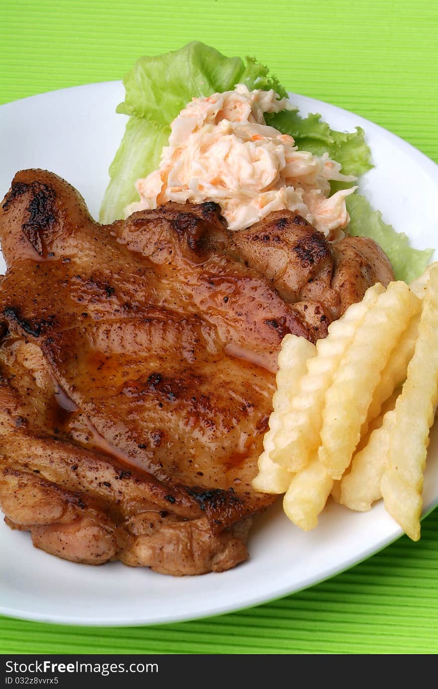 Grilled Chicken Steak