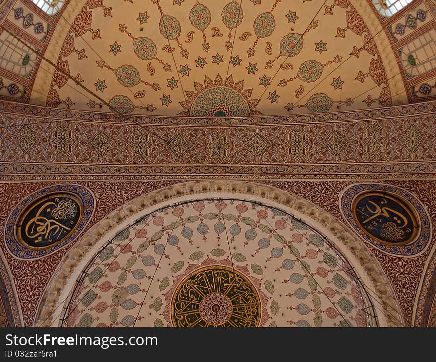 The Yeni Camii in Istanbul, Turkey