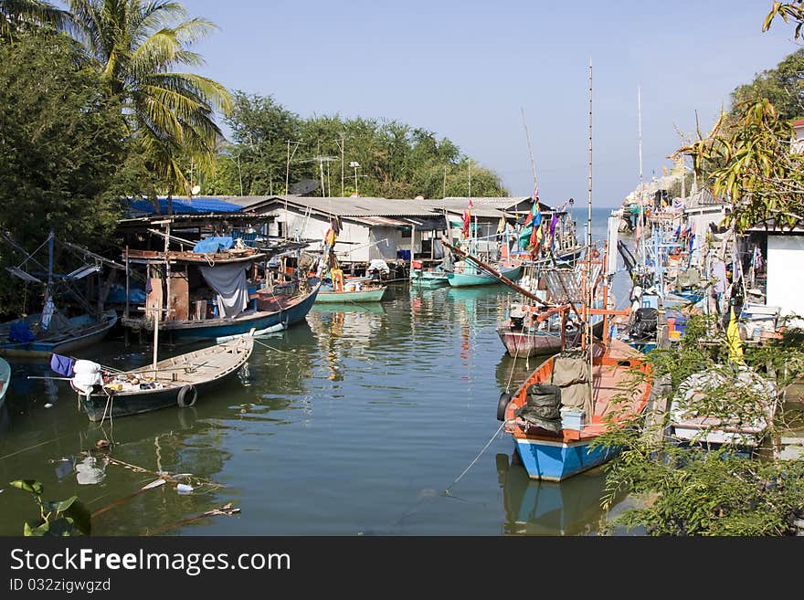 Fisherman Village ,Thailand