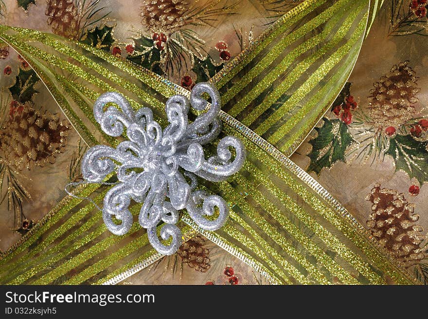 Close up image of Christmas Decorations