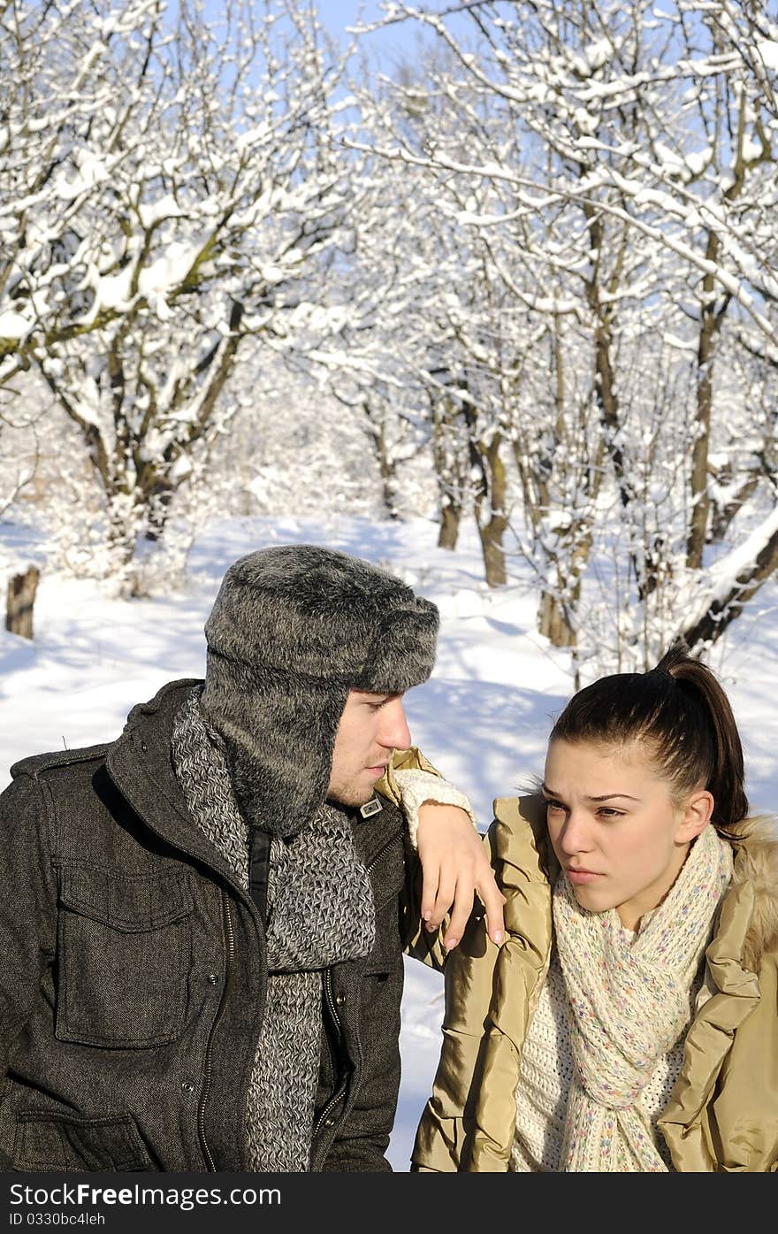 Couple Celebrating Holiday