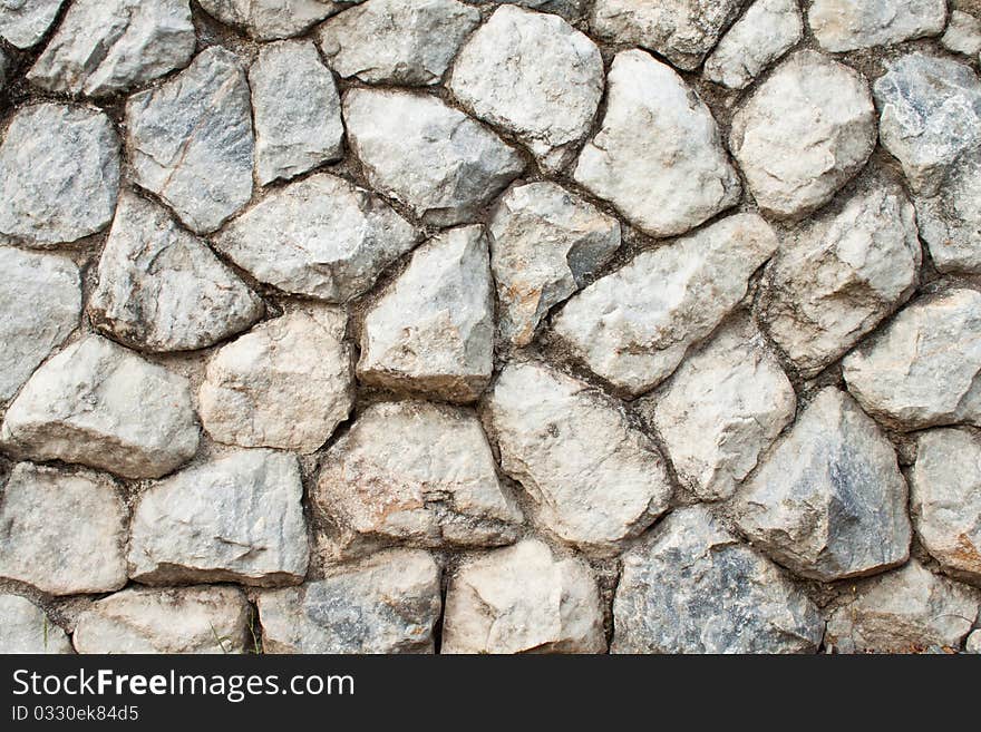 Detail of Stone wall background