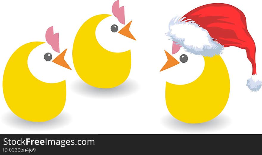 Christmas Chickens