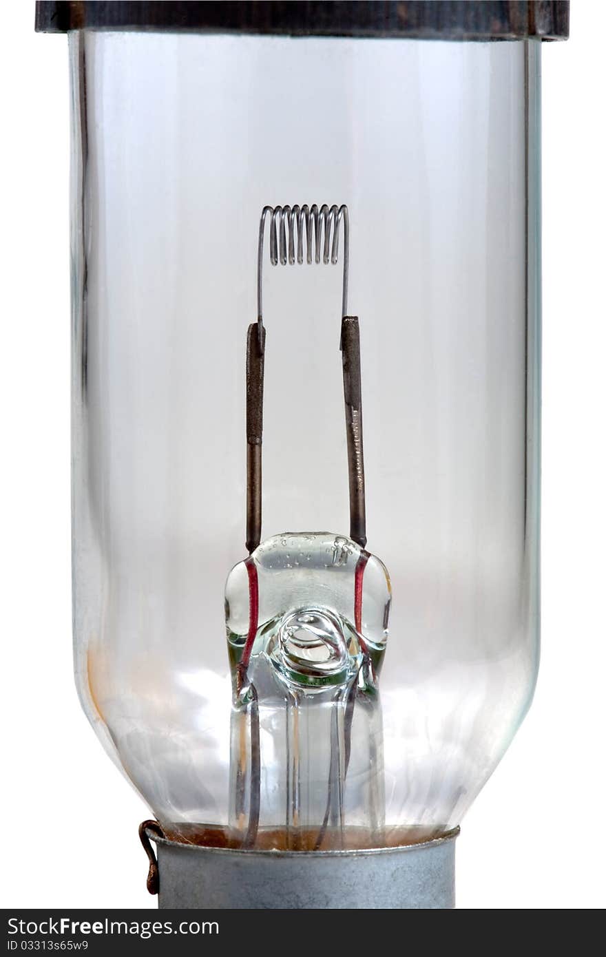 Heating coil of glass lamp