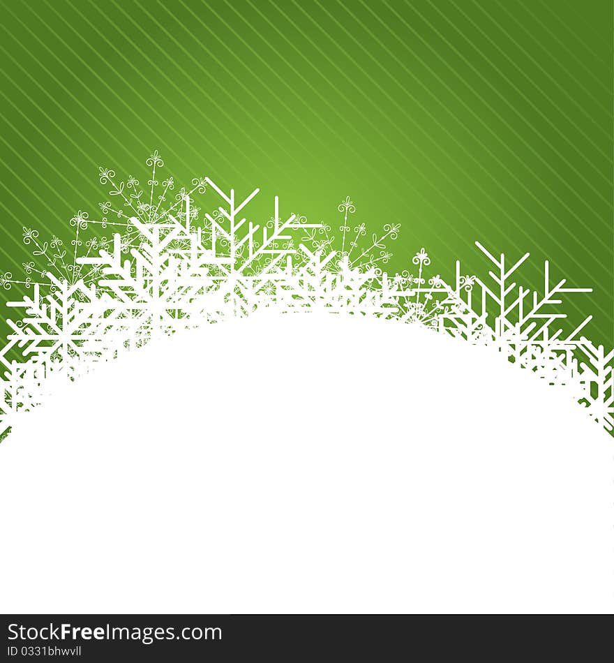 Christmas blue Background . Vector illustration