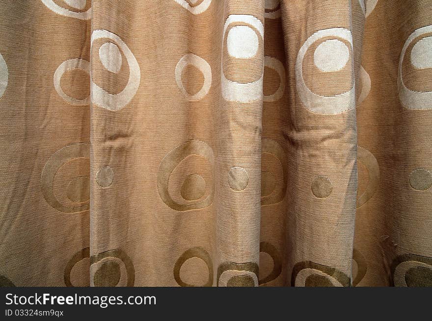 An image of a generic household curtain texture