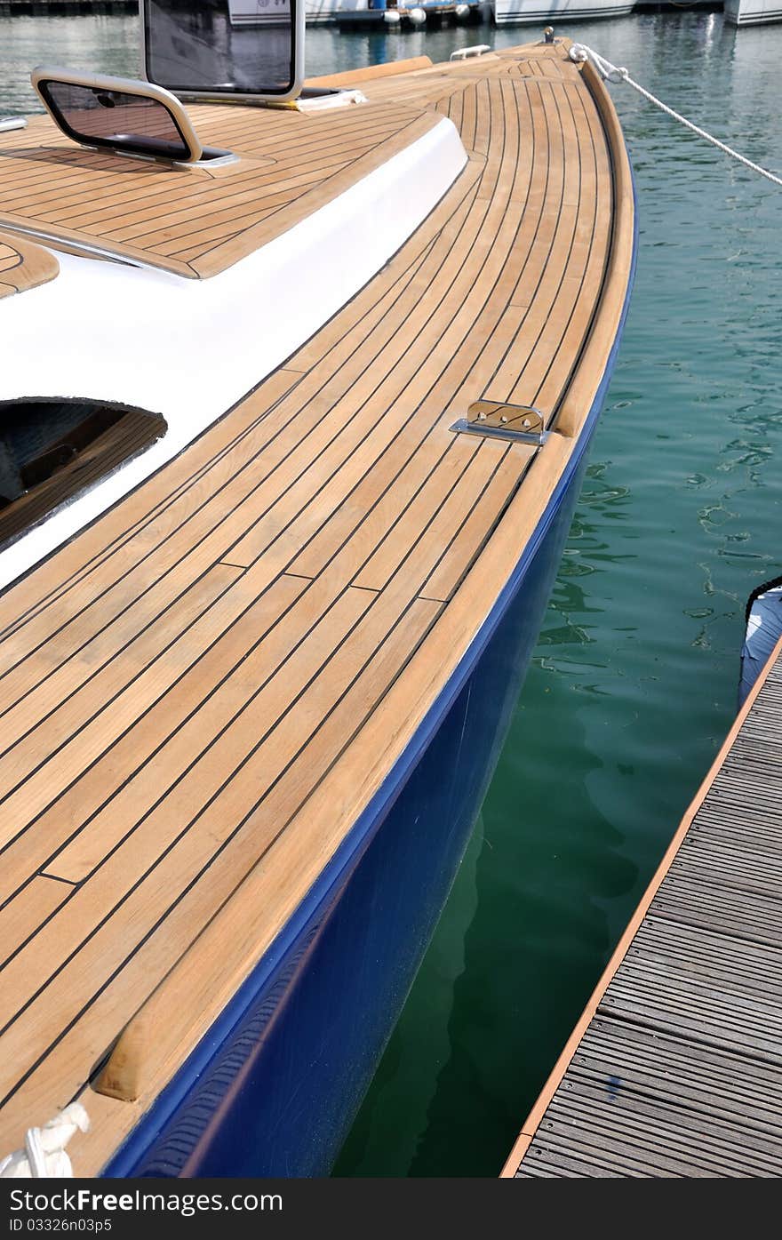 Boat Maintenance In Harbor