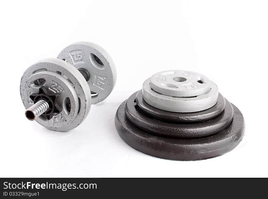 Weight Plates and Dumbbells