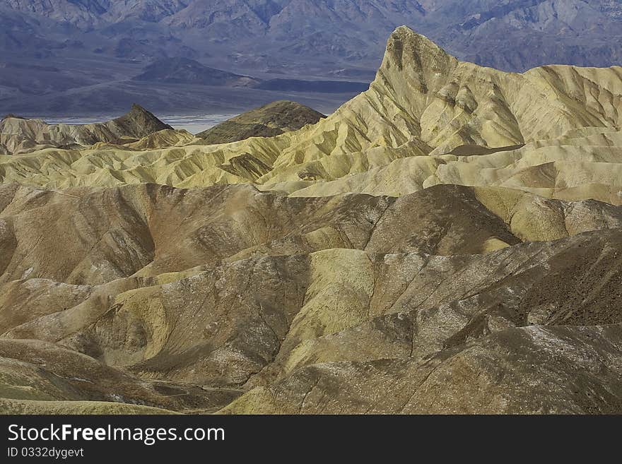 View From Zabriskie Point, Death Valley