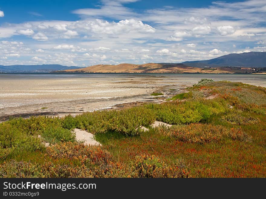 Beach in Tasmania