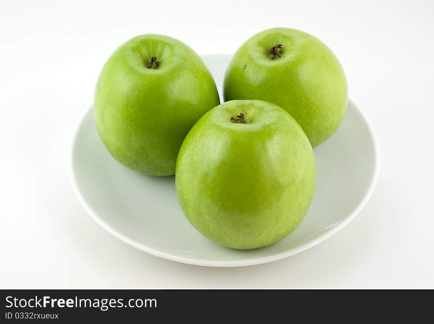 Green apples