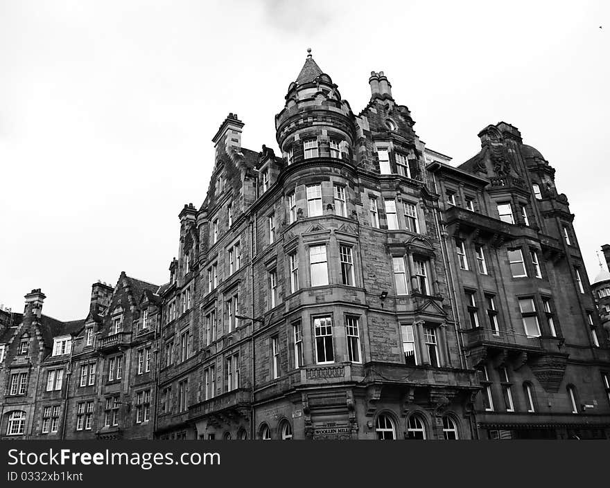 Classic buildings at Edinburgh