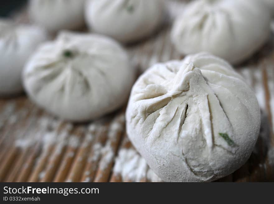 Steamed dumplings in China