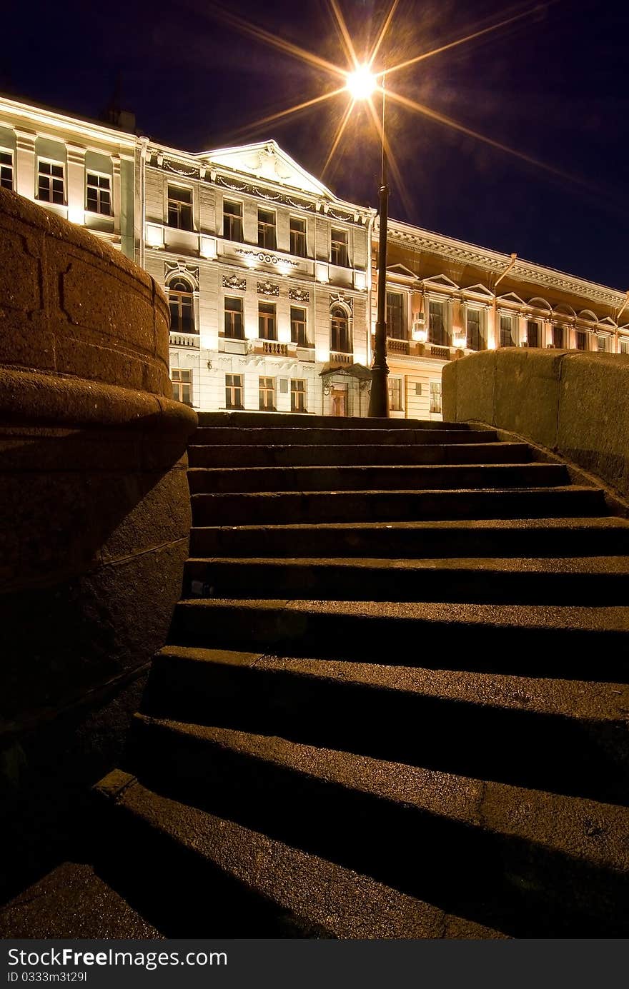 Stairs to light