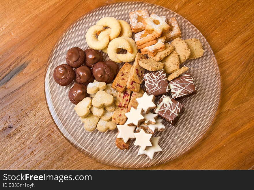 Selection of Christmas Cookies