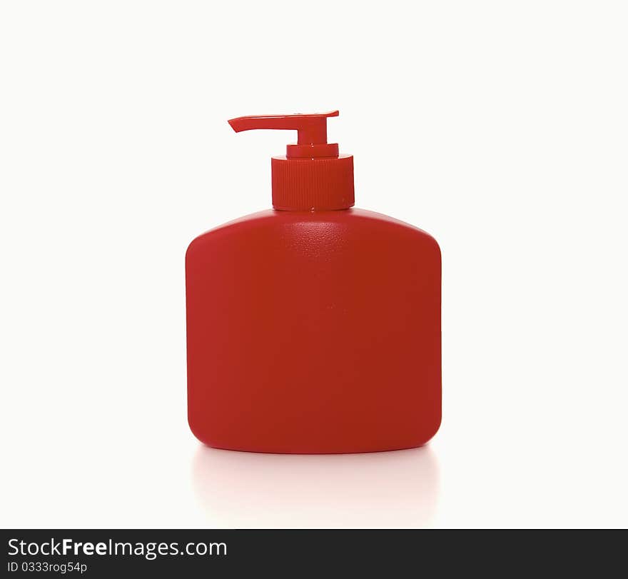 Bottle of liquid soap