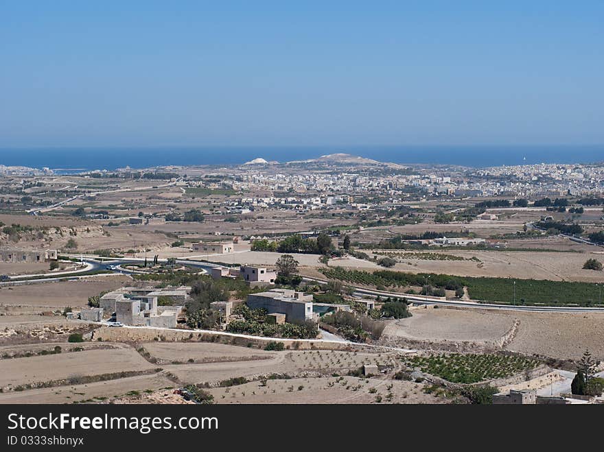 The Vast Area And The Sea